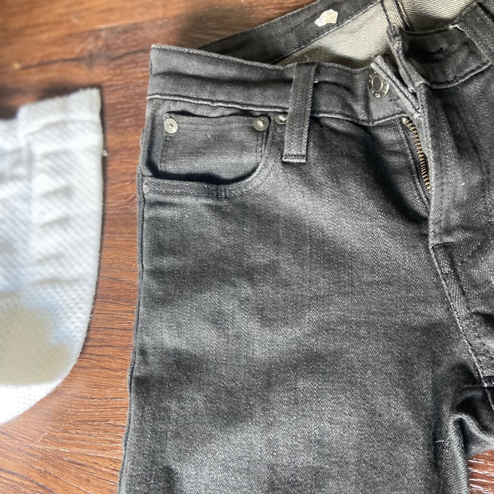 HELMUT LANG dark gray jeans